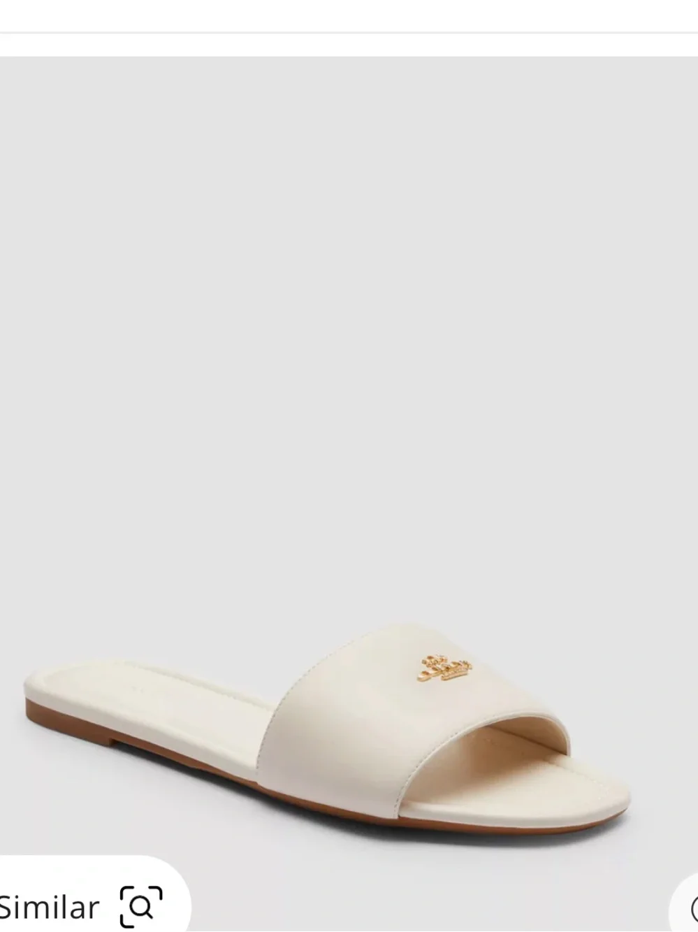 Coach Signature Slide Sandal. - Picture 1 of 7